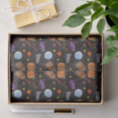 Eric Carle | Raupe Black Halloween Pattern Seidenpapier (Geschenk)