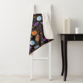 Eric Carle | Raupe Black Halloween Pattern Sherpadecke (Beispiel)