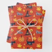 Eric Carle | Raupe Halloween-Muster Geschenkpapier Set (Beispiel)