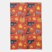 Eric Carle | Raupe Halloween-Muster Geschirrtuch (Vertikal)