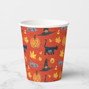 Eric Carle Raupe Halloween-Muster Pappbecher