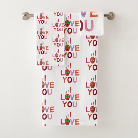 Eric Carle | Raupe I Liebe Sie Badhandtuch Set (Insitu)