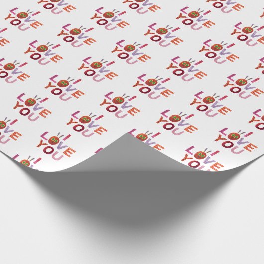 Eric Carle | Raupe I Liebe Sie Geschenkpapier (Ecke)