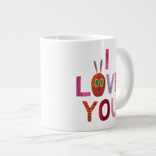 Eric Carle | Raupe I Liebe Sie Jumbo-Tasse (Vorderseite Rechts)