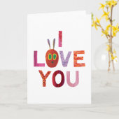 Eric Carle | Raupe I Liebe Sie Karte (Gelbe Blume)