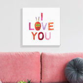 Eric Carle | Raupe I Liebe Sie Leinwanddruck (Insitu (Wohnzimmer))