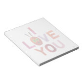 Eric Carle | Raupe I Liebe Sie Notizblock (angewinkelt)