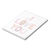 Eric Carle | Raupe I Liebe Sie Notizblock (Rotiert)