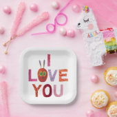 Eric Carle | Raupe I Liebe Sie Pappteller (Party)