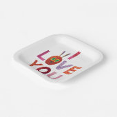 Eric Carle | Raupe I Liebe Sie Pappteller (Gewinkelt)