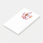 Eric Carle | Raupe I Liebe Sie Post-it Klebezettel (angewinkelt)