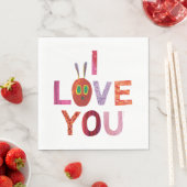 Eric Carle | Raupe I Liebe Sie Serviette (Beispiel)