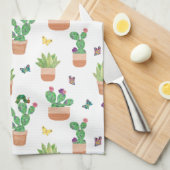Eric Carle | Raupe, Kaktus und Schmetterling Pa Geschirrtuch (Viertel Falte)