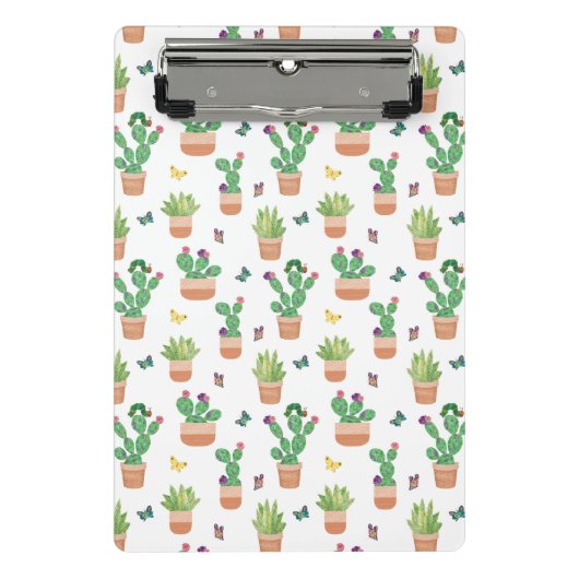 Eric Carle | Raupe, Kaktus und Schmetterling Pa Mini Klemmbrett (Vorderseite)