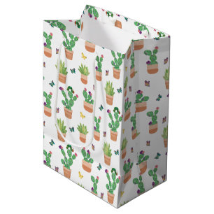 Eric Carle Raupe, Kaktus und Schmetterling Pa Mittlere Geschenktüte