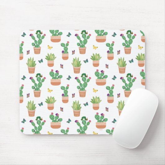 Eric Carle | Raupe, Kaktus und Schmetterling Pa Mousepad (Mit Mouse)
