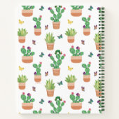 Eric Carle | Raupe, Kaktus und Schmetterling Pa Notizblock (Rückseite)