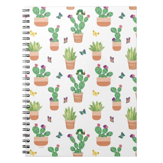 Eric Carle | Raupe, Kaktus und Schmetterling Pa Notizblock (Vorderseite)