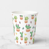 Eric Carle | Raupe, Kaktus und Schmetterling Pa Pappbecher (Rechts)