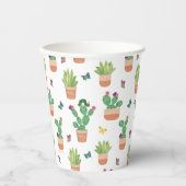 Eric Carle | Raupe, Kaktus und Schmetterling Pa Pappbecher (Vorderseite)