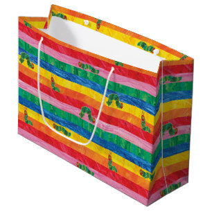 Eric Carle Raupe-Regenbogen-Muster Große Geschenktüte