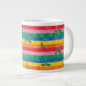 Eric Carle | Raupe-Regenbogen-Muster Jumbo-Tasse (Vorderseite Rechts)