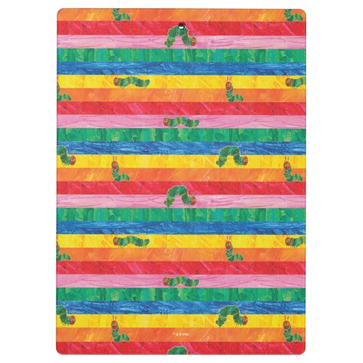 Eric Carle | Raupe-Regenbogen-Muster Klemmbrett (Rückseite)