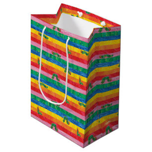 Eric Carle Raupe-Regenbogen-Muster Mittlere Geschenktüte
