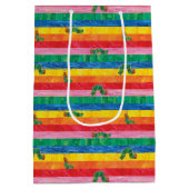 Eric Carle | Raupe-Regenbogen-Muster Mittlere Geschenktüte (Rückseite)