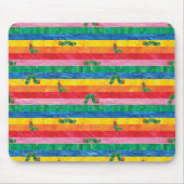 Eric Carle | Raupe-Regenbogen-Muster Mousepad (Vorne)