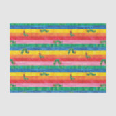 Eric Carle | Raupe-Regenbogen-Muster Seidenpapier (Vorderseite)