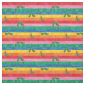 Eric Carle | Raupe-Regenbogen-Muster Stoff (Muster)