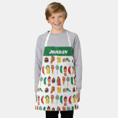 Eric Carle | Raupe und Ernährungsweise Schürze (Getragen)