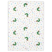 Eric Carle | Raupe- und Punktmuster Klemmbrett (Rückseite)