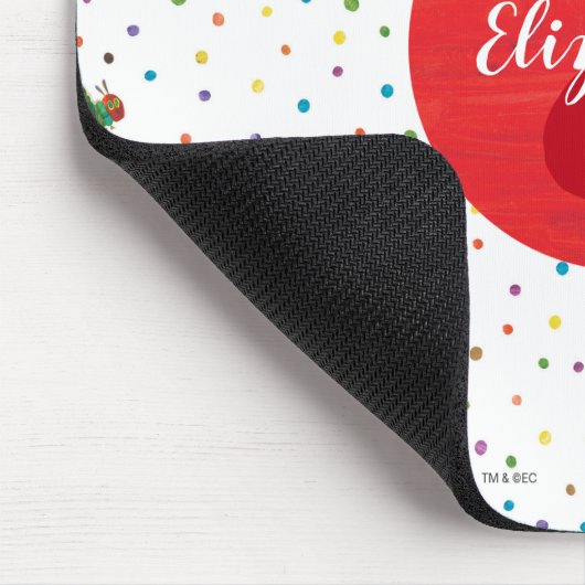 Eric Carle | Raupe- und Punktmuster Mousepad (Ecke)