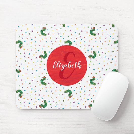 Eric Carle | Raupe- und Punktmuster Mousepad (Mit Mouse)