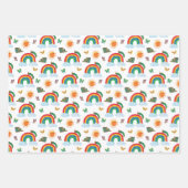 Eric Carle | Raupe zum Regenbogen-Schmetterling Geschenkpapier Set (Vorderseite 3)