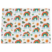 Eric Carle | Raupe zum Regenbogen-Schmetterling Große Geschenktüte (Vorderseite)