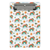 Eric Carle | Raupe zum Regenbogen-Schmetterling Mini Klemmbrett (Vorderseite)