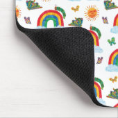 Eric Carle | Raupe zum Regenbogen-Schmetterling Mousepad (Ecke)