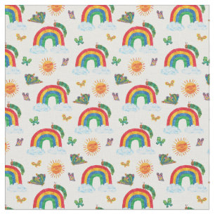 Eric Carle   Raupe zum Regenbogen-Schmetterling Stoff