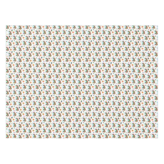 Eric Carle | Raupe zum Regenbogen-Schmetterling Tischdecke (Vorderseite (Horizontal))