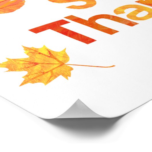 Eric Carle | So dankbar Raupe Poster (Ecke)