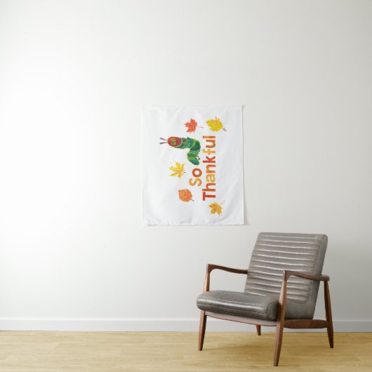 Eric Carle | So dankbar Raupe Wandteppich (Beispiel)