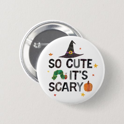 Eric Carle | So Niedlich ist es Beängstigend Button (Vorne & Hinten)