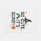 Eric Carle | So Niedlich ist es Beängstigend Fleecedecke (Vorderseite (Horizontal))