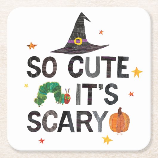 Eric Carle | So Niedlich ist es Beängstigend Rechteckiger Pappuntersetzer (Vorderseite)