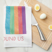 Eric Carle There | ist Schönheit um uns herum Geschirrtuch (Viertel Falte)