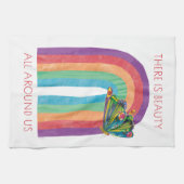 Eric Carle There | ist Schönheit um uns herum Geschirrtuch (Horizontal)