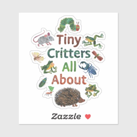 Eric Carle | Tiny Critters Aufkleber (Blatt)